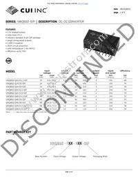 VWQBS2-Q48-S9-SIP Datasheet Cover