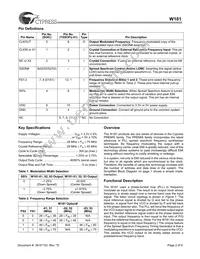 W181-01G Datasheet Page 2