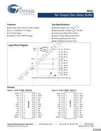 W232ZXC-10 Datasheet Cover