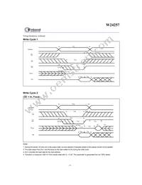 W24257S-70LL T/R Datasheet Page 6