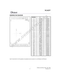 W24257S-70LL T/R Datasheet Page 8