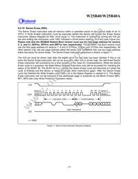 W25B40VSNIG T&R Datasheet Page 20