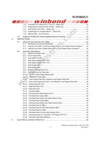 W25M02GVTCIT TR Datasheet Page 3