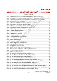 W25M02GVTCIT TR Datasheet Page 5