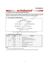 W25M02GVTCIT TR Datasheet Page 8