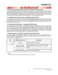 W25M512JVEIQ Datasheet Page 17