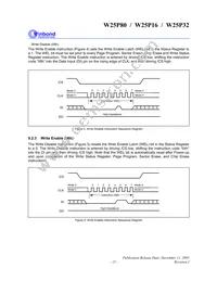 W25P80VSSIG T&R Datasheet Page 15