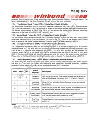 W25Q128FVEIP Datasheet Page 18