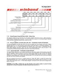 W25Q128FVEIP Datasheet Page 19