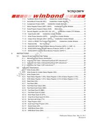 W25Q128FWFIG Datasheet Page 3