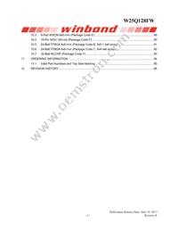 W25Q128FWFIG Datasheet Page 5