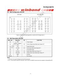 W25Q128FWFIG Datasheet Page 10