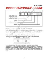 W25Q128FWFIG Datasheet Page 20