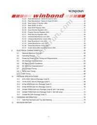 W25Q128JVCIQ Datasheet Page 4
