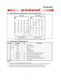 W25Q128JVCIQ Datasheet Page 8