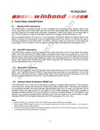 W25Q128JVCIQ Datasheet Page 12
