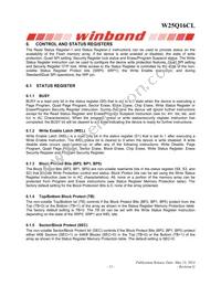 W25Q16CLZPIG TR Datasheet Page 11