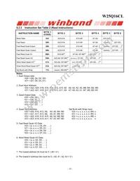 W25Q16CLZPIG TR Datasheet Page 18