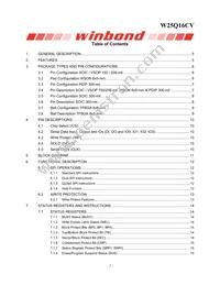 W25Q16CVZPJP Datasheet Page 2