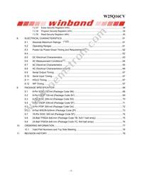 W25Q16CVZPJP Datasheet Page 4