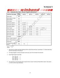 W25Q16CVZPJP Datasheet Page 20