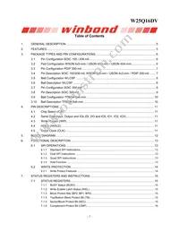 W25Q16DVZPJP Datasheet Page 2