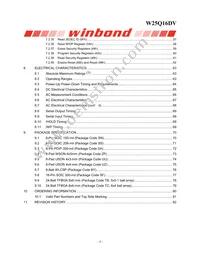 W25Q16DVZPJP Datasheet Page 4