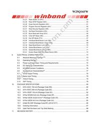 W25Q16FWSVIQ TR Datasheet Page 4