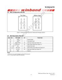 W25Q16FWSVIQ TR Datasheet Page 7