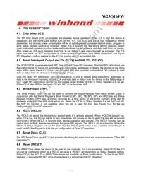 W25Q16FWSVIQ TR Datasheet Page 8