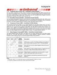 W25Q16FWSVIQ TR Datasheet Page 15