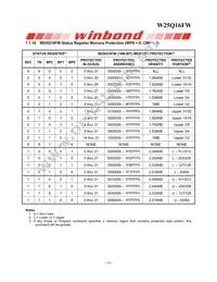 W25Q16FWSVIQ TR Datasheet Page 20