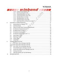 W25Q16JLZPIG Datasheet Page 4