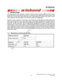 W25Q16JLZPIG Datasheet Page 19