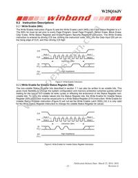 W25Q16JVUUIQ TR Datasheet Page 23