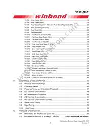 W25Q16VSFIG Datasheet Page 3