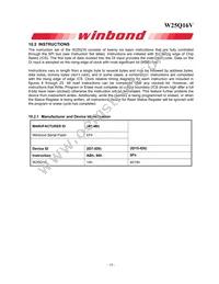 W25Q16VSFIG Datasheet Page 16