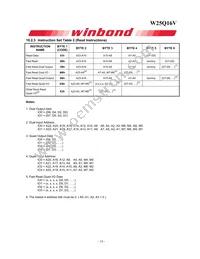 W25Q16VSFIG Datasheet Page 18