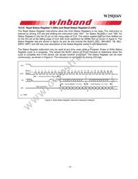 W25Q16VSFIG Datasheet Page 20