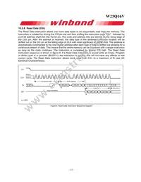 W25Q16VSFIG Datasheet Page 22