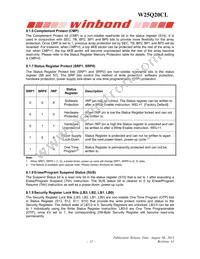 W25Q20CLZPIG Datasheet Page 12