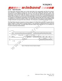 W25Q20CLZPIG Datasheet Page 23