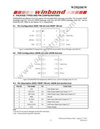 W25Q20EWZPIG TR Datasheet Page 6