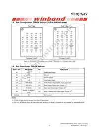 W25Q256FVEIP Datasheet Page 9