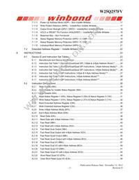W25Q257FVFIG Datasheet Page 3