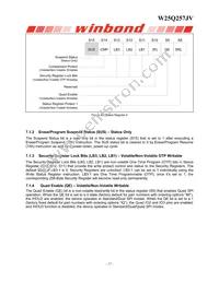 W25Q257JVFIQ Datasheet Page 18