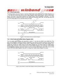 W25Q32BVZPIG Datasheet Page 23