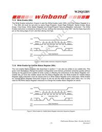 W25Q32BVZPJP Datasheet Page 23