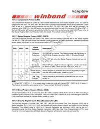 W25Q32DWSSIG TR Datasheet Page 14