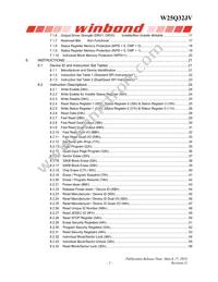 W25Q32JVTCIQ Datasheet Page 3